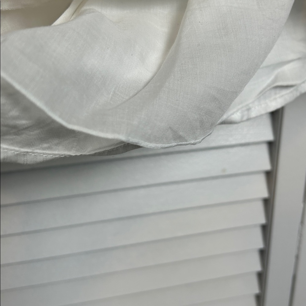 INDAH Palm Tie Front Wrap Short in Ivory Ivory S - Picture 7 of 12